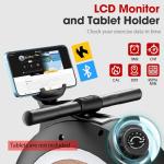 Rowing Machine,WENOKER Magnetic Rower Machine for Home,350 LB Weight Capacity, Bluetooth, App Supported Smooth Quiet with LCD Monitor Tablet Holder & Comfortable Seat Cushion, Compact and Saves Space