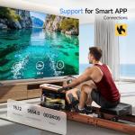 Rowing Machine for Home, 350 LB Capacity, 16-Level Silent Resistance, Magnetic Rowing Machines for Home Foldable, Full-Body Workout Compact Rowing Machine for Cardio & Strength with APP Support