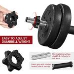 Yaheetech 66LB Adjustable Dumbbell Weight Set
