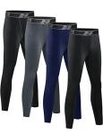 HOPLYNN 4 Pack Kids' Compression Pants Set