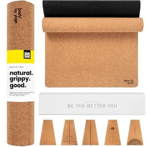 Eco-Friendly Non-Slip Cork Yoga Mat