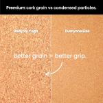 Eco-Friendly Non-Slip Cork Yoga Mat