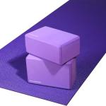 High-Density 1/4-Inch Non-Slip Yoga Mat with Pad