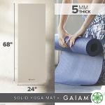 Gaiam Non-Slip Yoga Mat for All Workouts