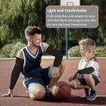 AetherGear Compression Arm Sleeves (2 Pack) - Black