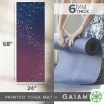 Gaiam Extra Thick Non-Slip Yoga Mat - Sublime Sky