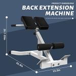 Adjustable Roman Chair Back Extender for Home Gym