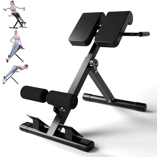 SIRHOME Adjustable Hyperextension Bench for Core Workouts