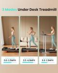 Abonow Portable 2-in-1 Walking Pad Treadmill