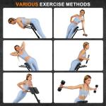 Foldable Adjustable Roman Chair for Core Strength