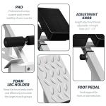 Adjustable Roman Chair Back Extender for Home Gym