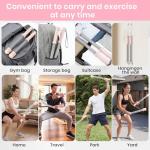 HolyElks Cordless Battle Ropes for Home Workouts