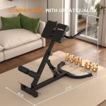 Foldable Adjustable Roman Chair for Core Strength