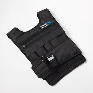 RUNFast 12-140 lbs Weighted Vest with Shoulder Pads