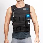 RUNFast 12-140 lbs Weighted Vest with Shoulder Pads