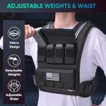 Adjustable Weighted Vest for Men and Women