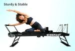 Windfoot Folding Pilates Reformer with Springs and Cords