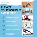 Stamina AeroPilates 700 Reformer with Cardio Rebounder
