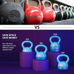 Adjustable Cast Iron Kettlebell Weight Set