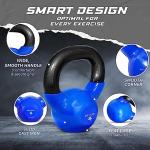 5 lb Vinyl Coated Kettlebell for Strength Training