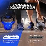 5 lb Vinyl Coated Kettlebell for Strength Training