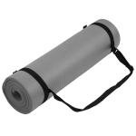 BalanceFrom GoYoga 1/2" Thick Exercise Mat, Gray