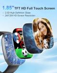 1.85" HD Fitness Smart Watch for All Users