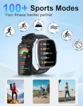1.85" HD Fitness Smart Watch for All Users