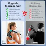 Deep Tissue Massage Gun with Heat & Cold