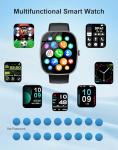 1.85" HD Fitness Smart Watch for All Users
