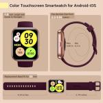 Women's Smartwatch with Fitness Tracker and Alexa