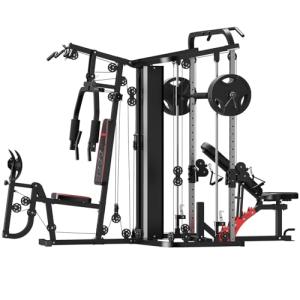 SunHome Multifunction Home Gym System with Weight Stack