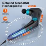 Deep Tissue Massage Gun with Heat & Cold