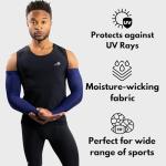 Compression Arm Sleeves for Sports & Protection