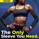 Sparthos Arm Compression Sleeves for Sports and Recovery