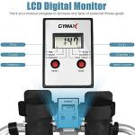 GYMAX Hydraulic Rowing Machine for Home Workouts