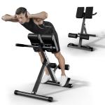 FITKS360 Adjustable Hyperextension Bench for Home Gym