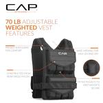 CAP Barbell 70 lb Adjustable Weighted Vest