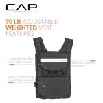 CAP Barbell 70 lb Adjustable Weighted Vest