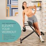 Lifepro SculptTrainer Hyperextension Bench for Core Strength