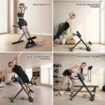 FITKS360 Adjustable Hyperextension Bench for Home Gym