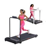HevGlrm Portable Walking Pad Treadmill with Incline
