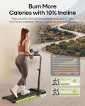 Compact Walking Pad Treadmill with Incline and Remote