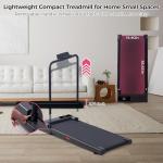 HevGlrm Portable Walking Pad Treadmill with Incline