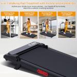 KASSADIN Portable Walking Pad Treadmill with Handle