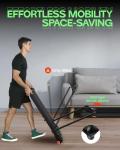 Compact 2-in-1 Folding Treadmill for Home Office