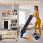 KASSADIN Portable Walking Pad Treadmill with Handle