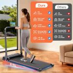 Compact 3-in-1 Walking Pad Treadmill for Home