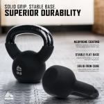 RBX 12lb Neoprene Kettlebell with Wide Handle
