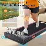 Joxir Portable Walking Pad Treadmill with Incline